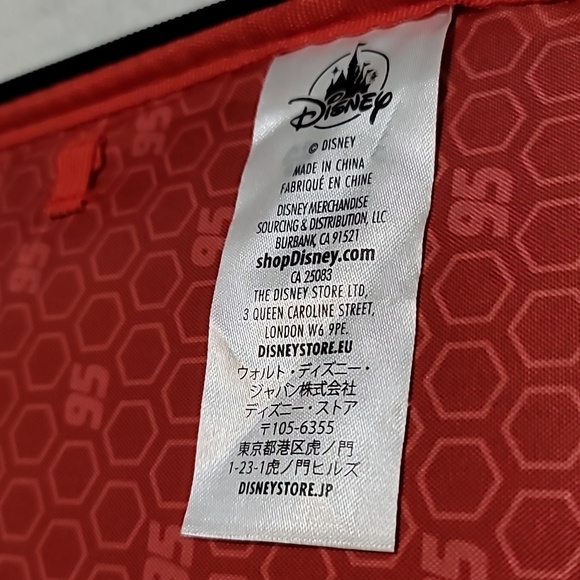 Sambro DSC8-6585 Cars 3D Pencil Case Featuring Lightning McQueen Red - Picture 10 of 12